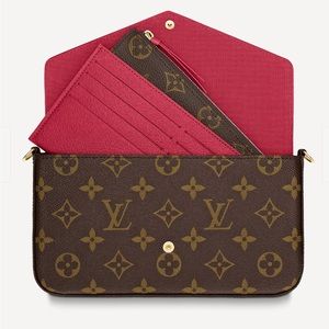 Louis Vuitton Feliciè Pochette with accessories